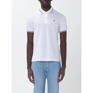 Brooksfield Men Cotton Polo Shirt With Logo Brooksfield